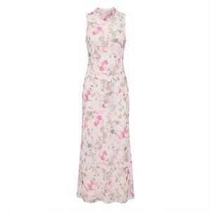 Vince Camuto Women's High Neck Sleeveless Maxi Dress – Floral, Size S